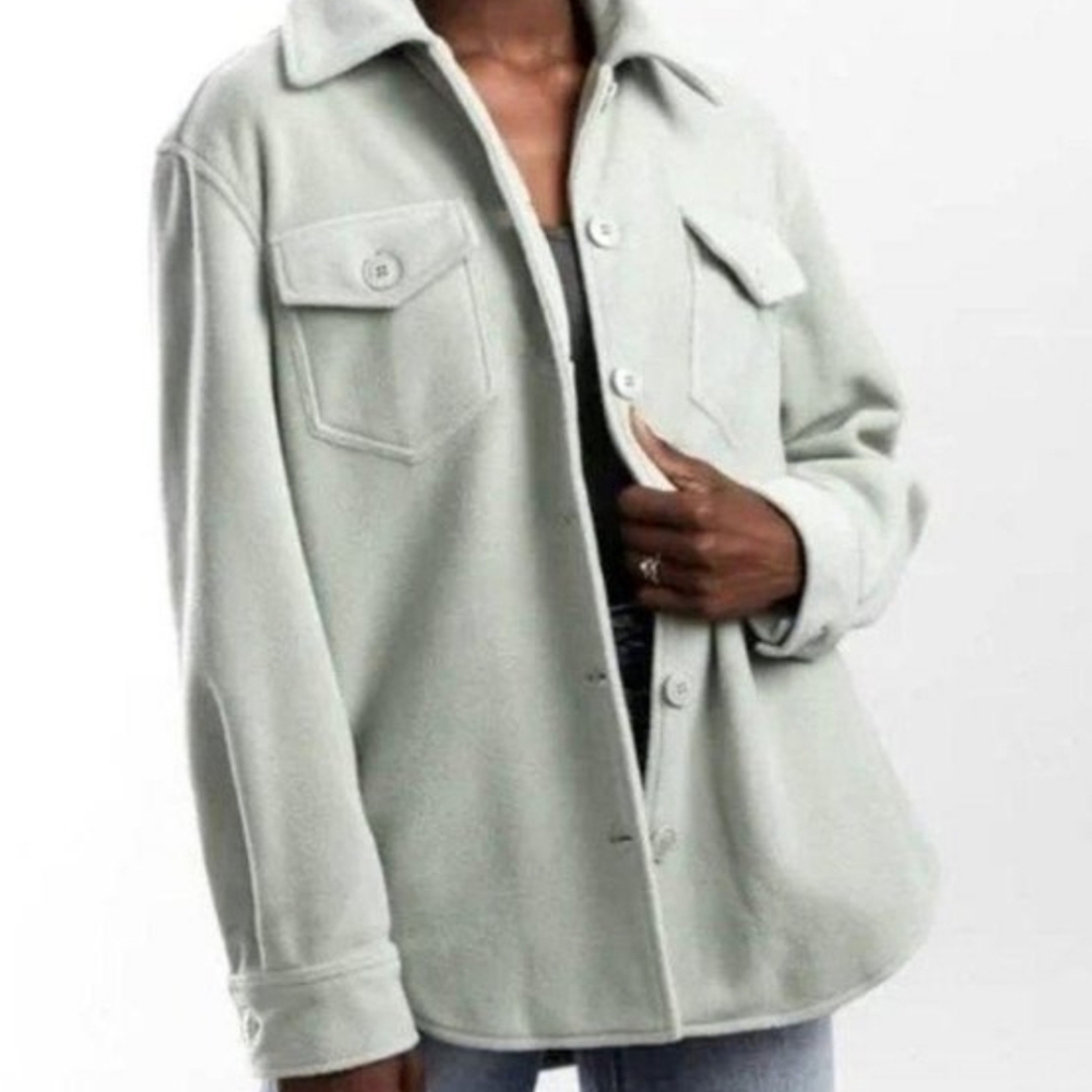 Joie Button Down Shacket